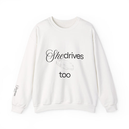 She Drives Too - Merci Crew Neck